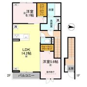 アムフルの間取り画像