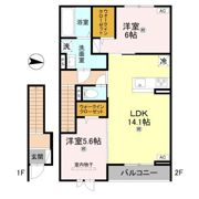 アムフルの間取り画像