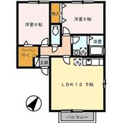 アグレアーブル春日 A棟の間取り画像