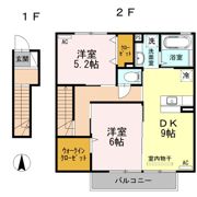 リブフラットの間取り画像