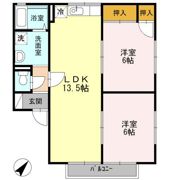 セジュールM A棟の間取り画像