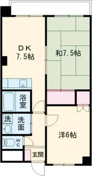 cotone JYOHOKUの間取り画像