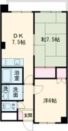 cotone JYOHOKUの間取り画像