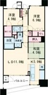 レジデンス・ザ・トヨタの間取り画像