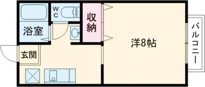 シルクハイツの間取り画像
