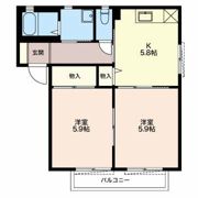 グリーンヒル今泉の間取り画像