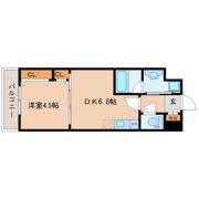 アスコット花京院の間取り画像