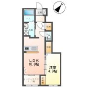 ルミーナ開成の間取り画像