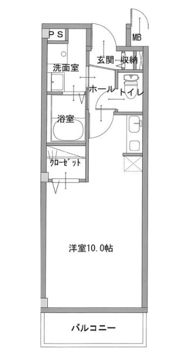 パルティーレの間取り画像
