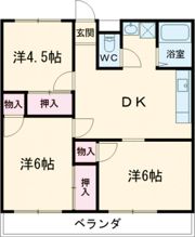 プレステージヒルズの間取り画像