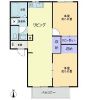 フォブールK・T A棟の間取り画像