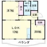 ベルエアーの間取り画像