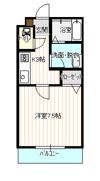 壱里山レジデンスの間取り画像