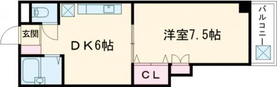アーバンヴィラ松神子の間取り画像