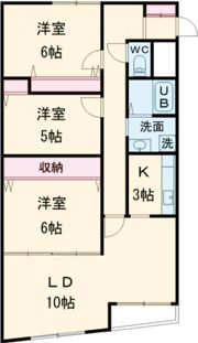 プレザント五稜郭の間取り画像