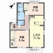 セフィラハイツⅡ B棟の間取り画像