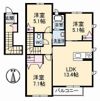 レジェルテ A棟の間取り画像