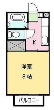 パセオビックの間取り画像