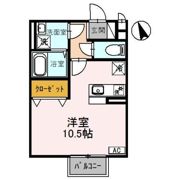 シェルズレイク日根野 Cの間取り画像