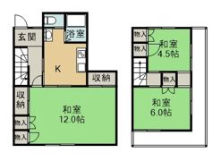 つくばみらい市伊奈東 つむぎ邸の間取り画像