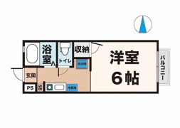 ラポールの間取り画像