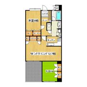 クリスタージュ2番館の間取り画像