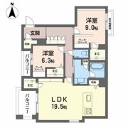 フォレスト覚王山通の間取り画像