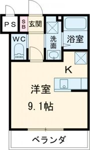 skip square sakiokaの間取り画像