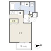 Cherim高畑 Southの間取り画像