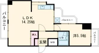 サンピア中央の間取り画像