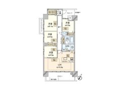 ハルモシティの間取り画像