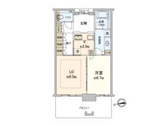 グラングリーン大阪THE NORTH RESIDENCEの間取り画像