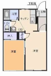 グリーン・キャッスルBの間取り画像