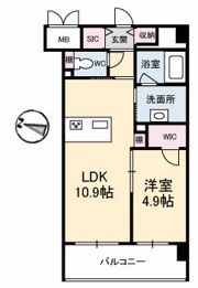 シャーメゾンステージ碧・慶万町の間取り画像