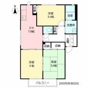 ドミール医大北 B棟の間取り画像