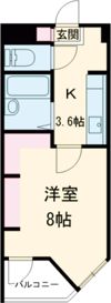 アプリーレ京町の間取り画像