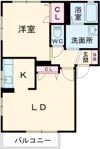リブエールカーサの間取り画像