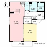 シャーメゾン伊敷台 Aの間取り画像