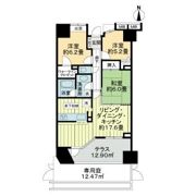 ライオンズステーションプラザ大和の間取り画像