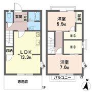 フレグランス 松ヶ丘の間取り画像