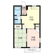 スカイホープ Aの間取り画像