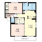 フルラージュBの間取り画像