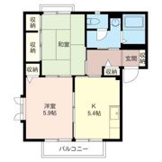 ラ プラージュCの間取り画像