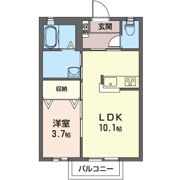 マストライフ高崎上大類Aの間取り画像