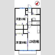 サンフォーレストAの間取り画像