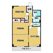 フジハイツの間取り画像