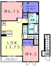 メゾン ド シュシュの間取り画像