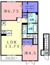 メゾン ド シュシュの間取り画像