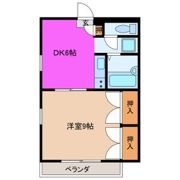 グランピアB棟の間取り画像