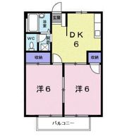 シティハイツ モリの間取り画像